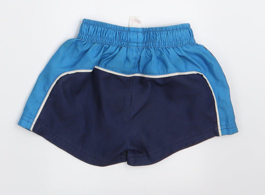 George Boys Blue Cropped Trousers Size 9-12 Months - Toy Storey Shorts