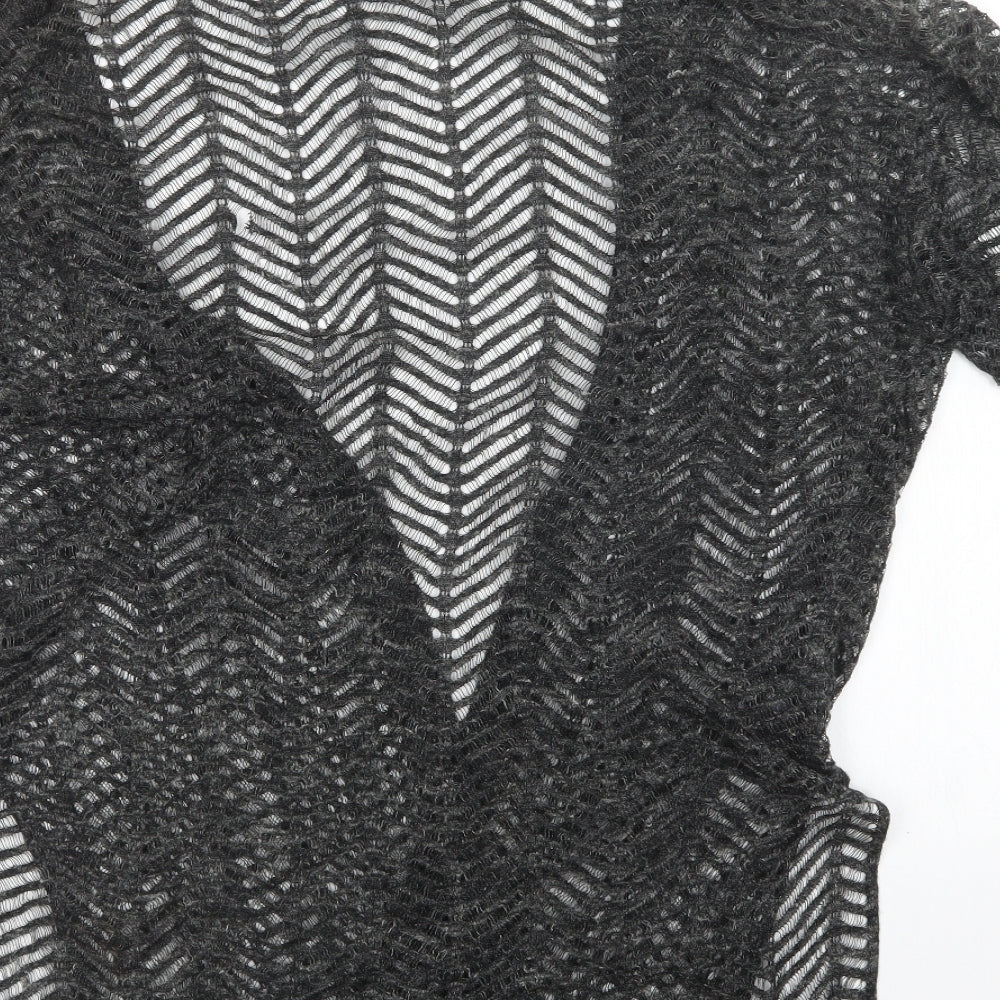 NEXT Womens Grey Cardigan Jumper Size 8
