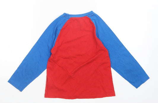 Primark Boys Multicoloured Pyjama Top Size 5-6 Years
