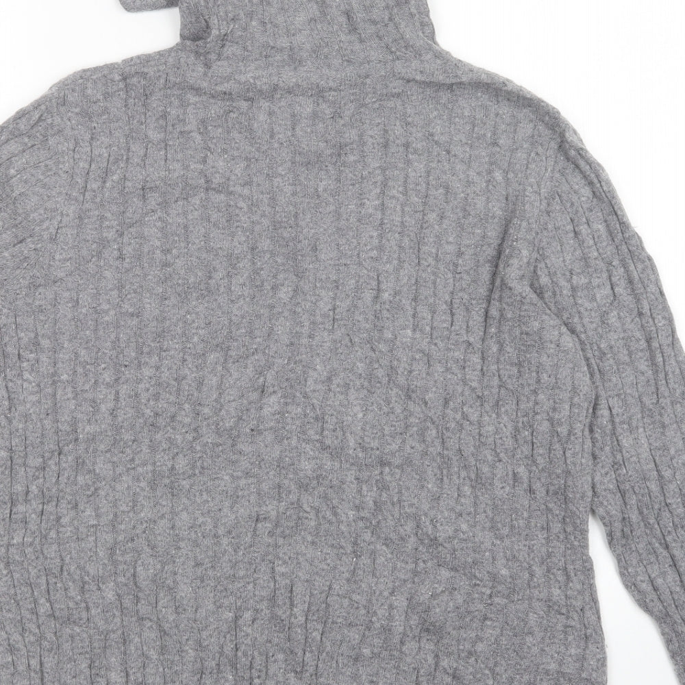 Debenhams Womens Grey Pullover Jumper Size 16