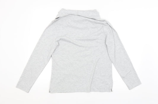 TIGI Womens Grey Pullover Sweatshirt Size 10