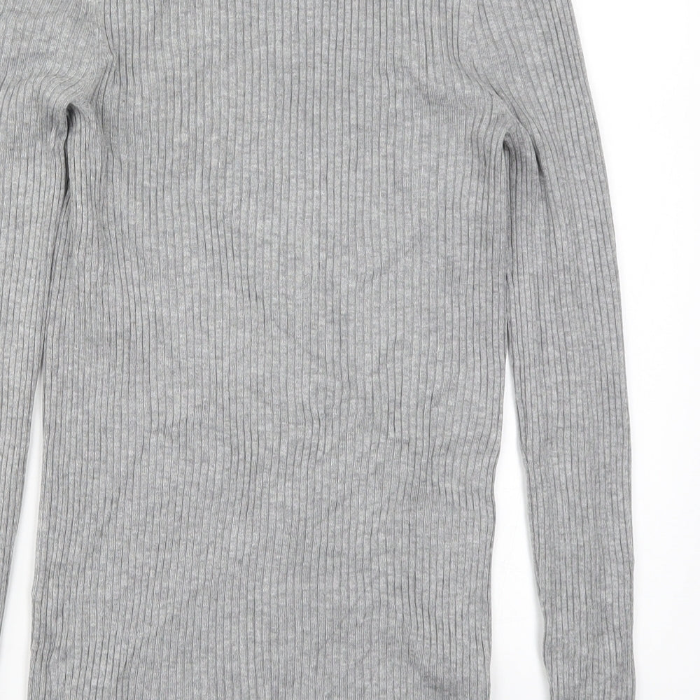 NEXT Womens Grey Knit Pullover Jumper Size 12