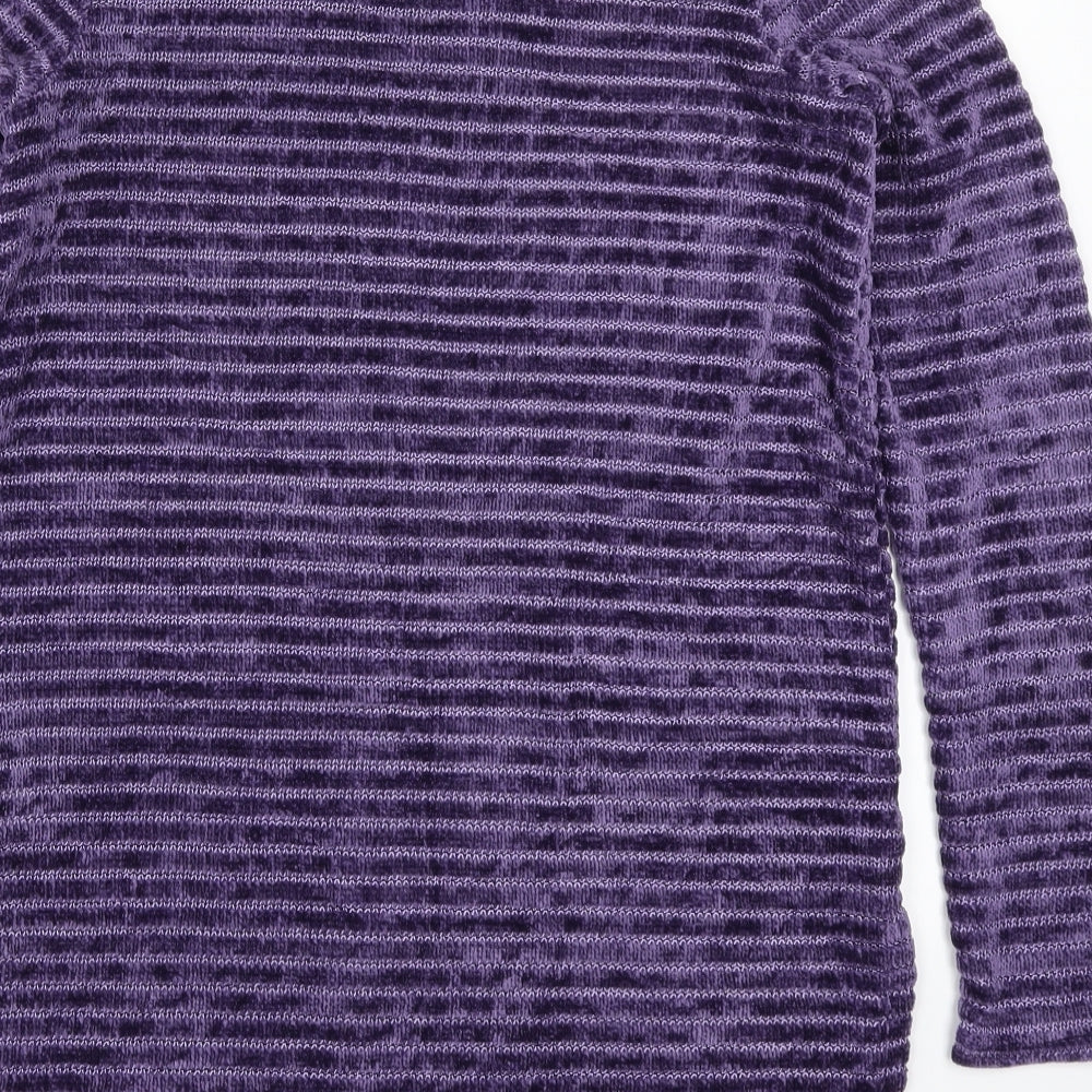 NEXT Womens Purple Knit Pullover Jumper Size 6
