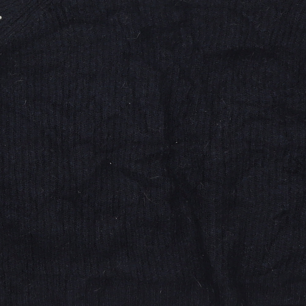 Marks and Spencer Womens Blue Knit Cardigan Jumper Size S