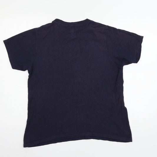 LEGO Womens Blue Jersey Basic T-Shirt Size 14 - Batman