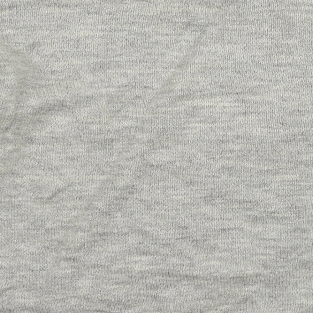 M&Co Womens Grey Knit Pullover Jumper Size 10