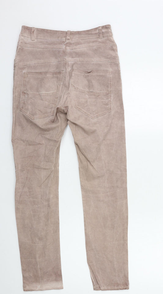 Preworn Womens Pink Denim Skinny Jeans Size 26 in L29 in