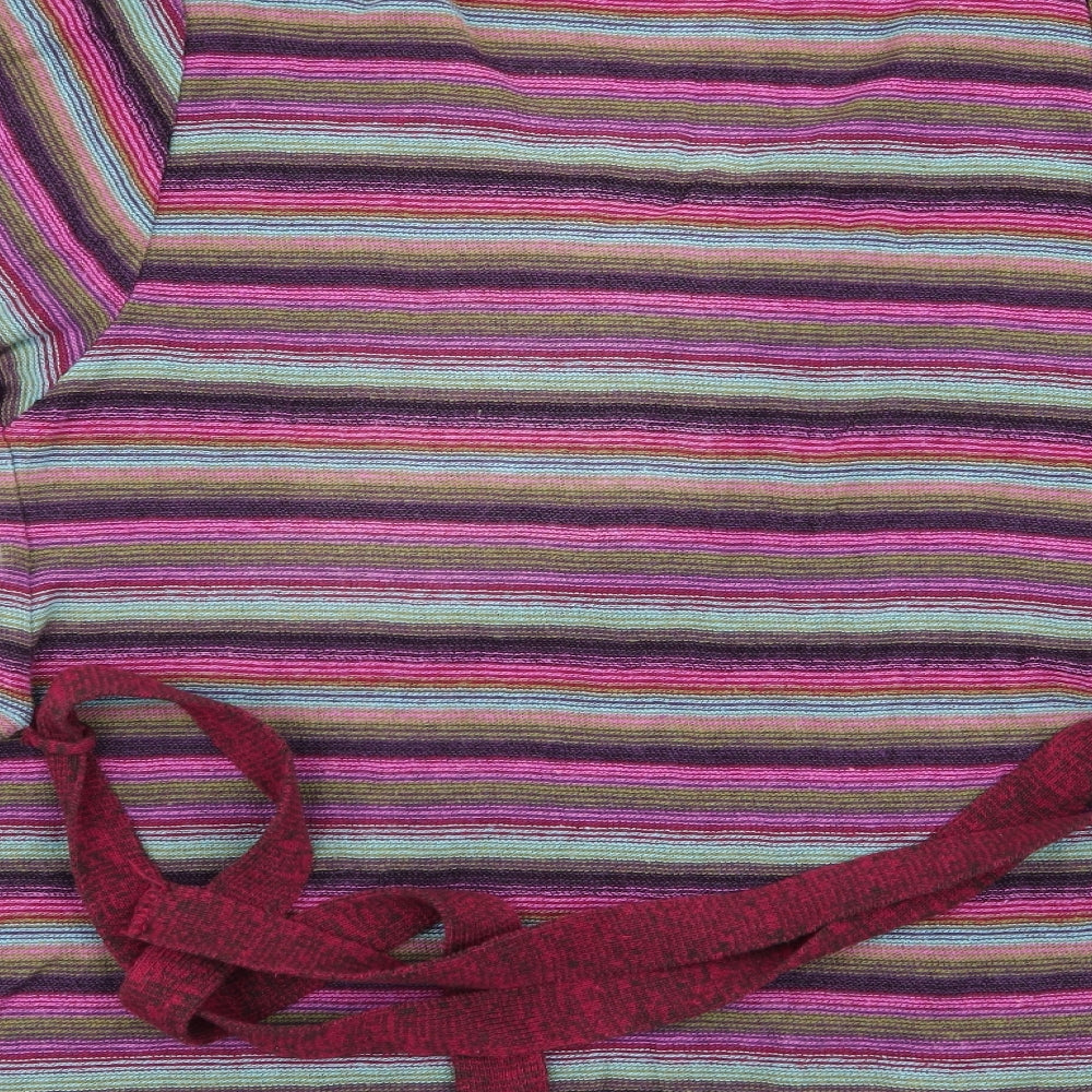 evie Womens Multicoloured Striped Pullover Jumper Size 14