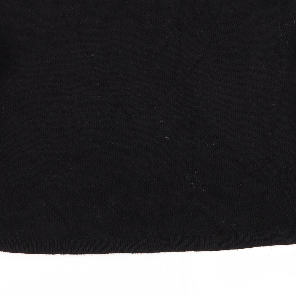 In the Style Womens Black Pullover Jumper Size 14