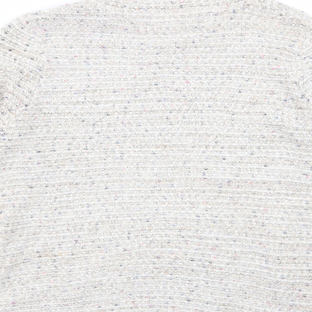 alexara Womens Beige Pullover Jumper Size L