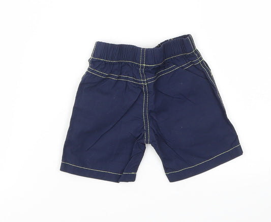 Pitter Patter Boys Blue Cargo Trousers Size 0-3 Months