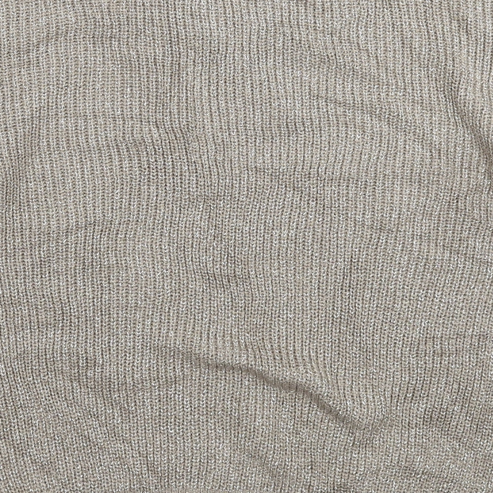 Primark Womens Grey Knit Pullover Jumper Size 14