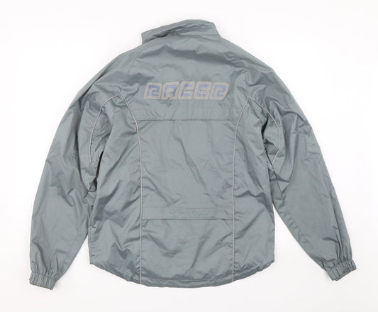 Crane Sports Womens Green Rain Coat Coat Size S
