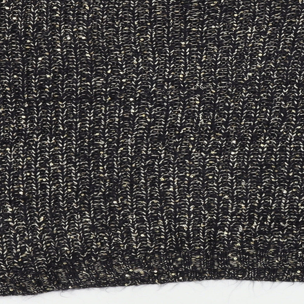 George Womens Black Pullover Jumper Size 16
