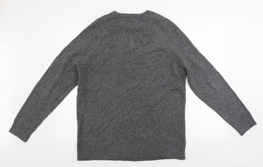 Primark Mens Grey Pullover Jumper Size L