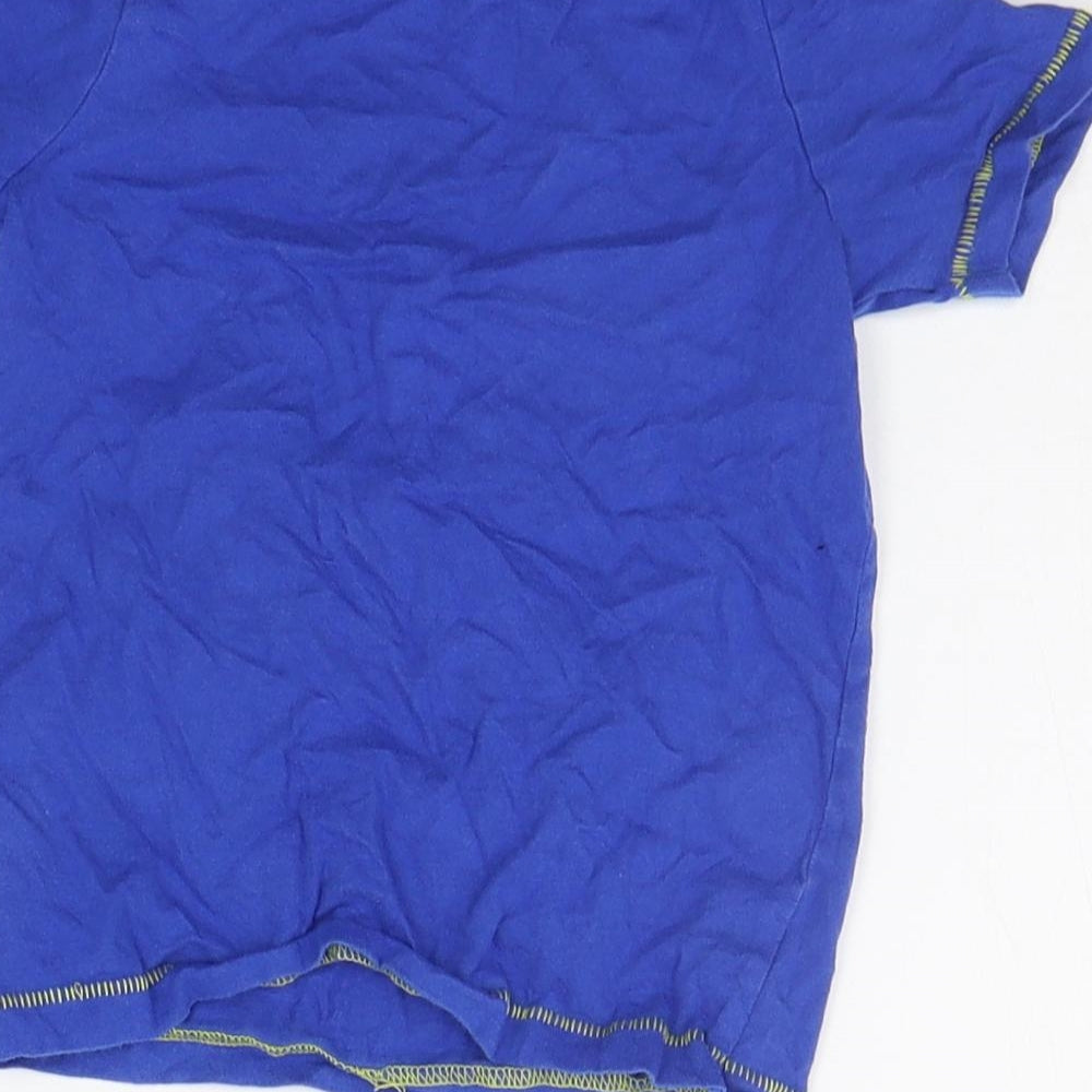 George Girls Blue Basic T-Shirt Size 3-4 Years - dispicable me