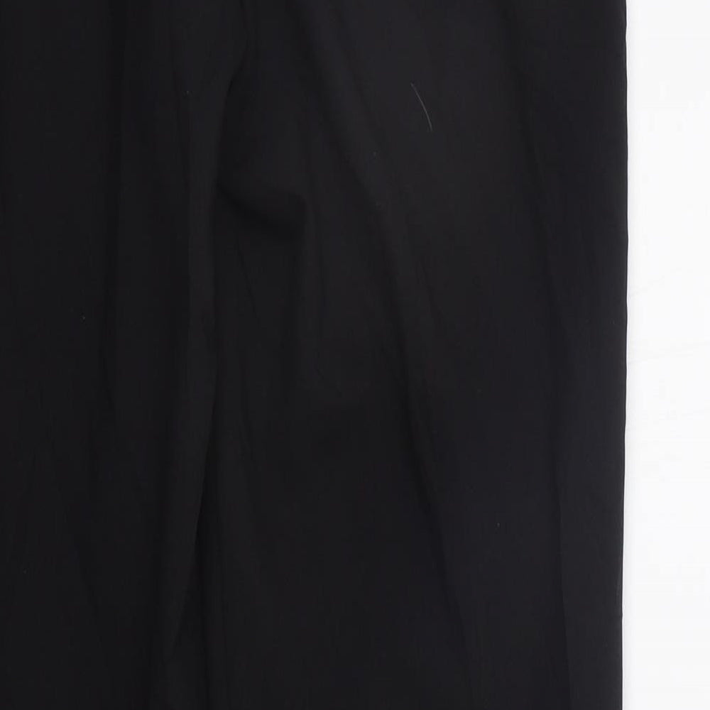 George Womens Black Trousers Size 10 L26 in