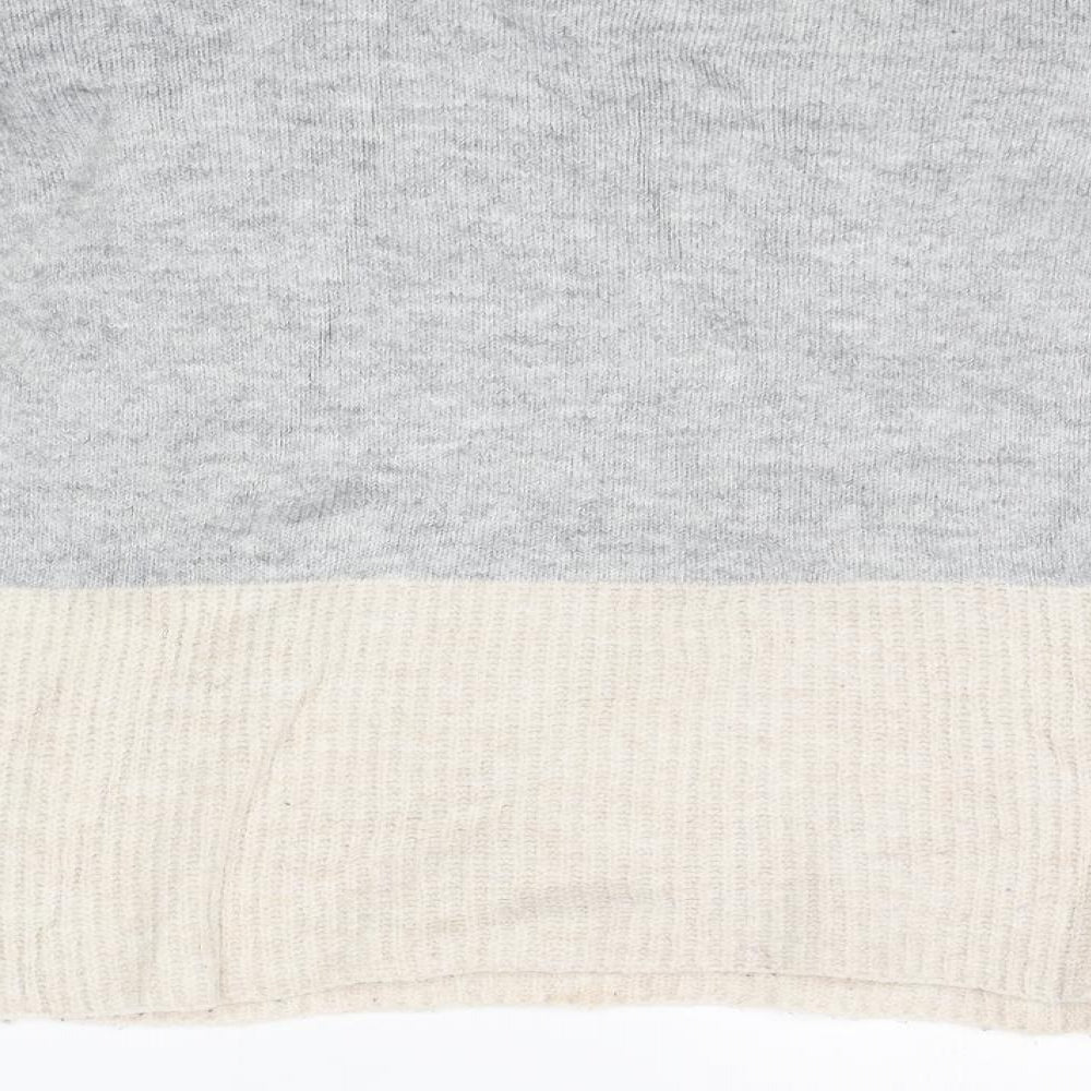 Papaya Womens Grey Pullover Jumper Size S