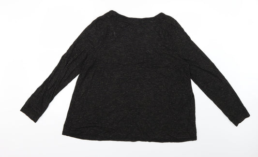 NEXT Womens Black Basic Blouse Size 18