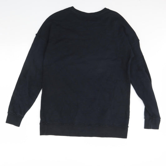 River Island Mens Blue Pullover Jumper Size S