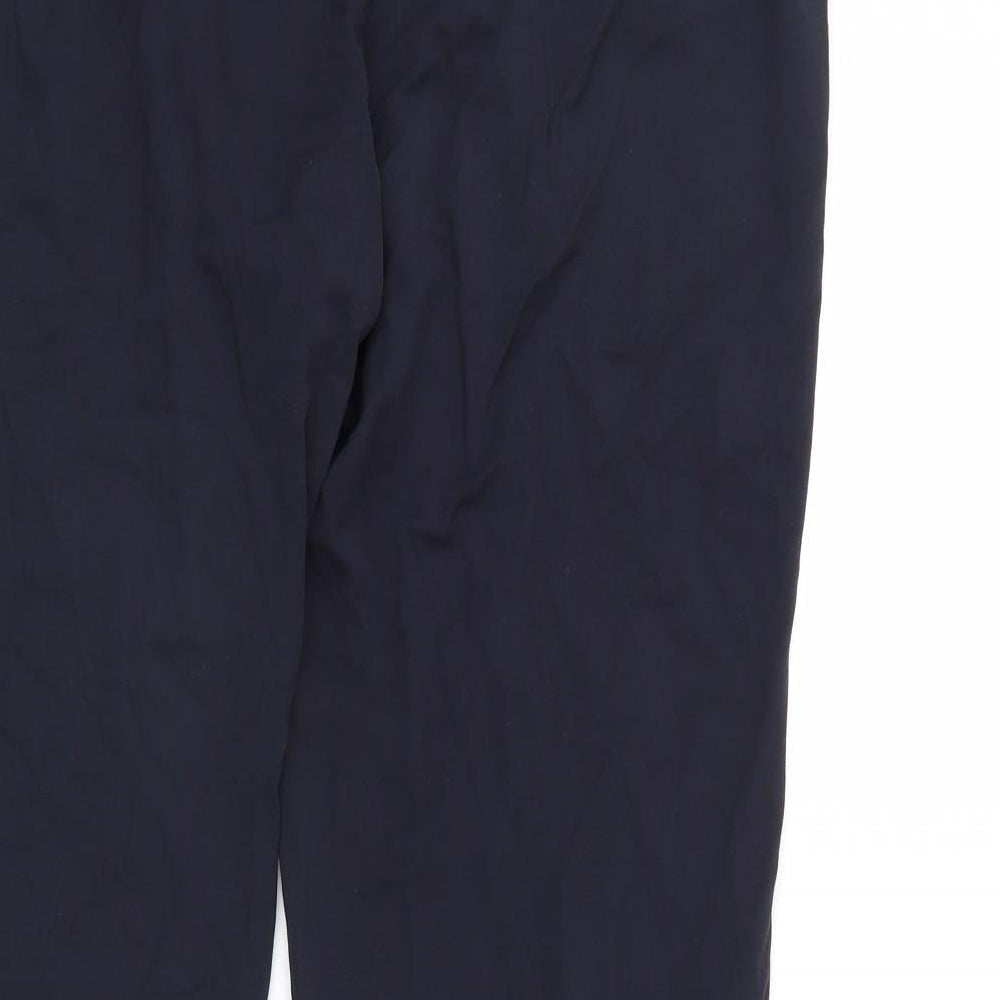 m&s Womens Blue Trousers Size 16 L30 in