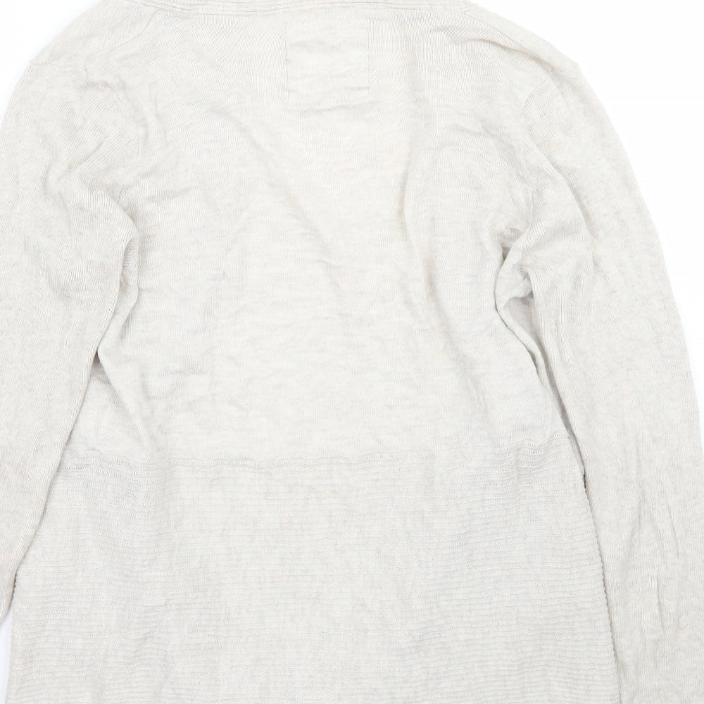 Primark Womens Beige Cardigan Jumper Size 12