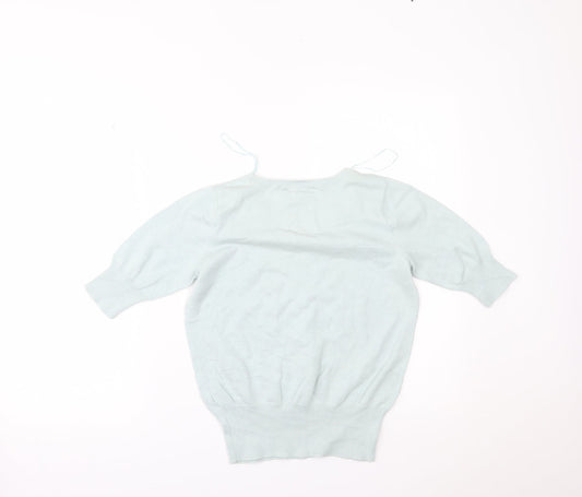 Dorothy Perkins Womens Green Basic Blouse Size 10