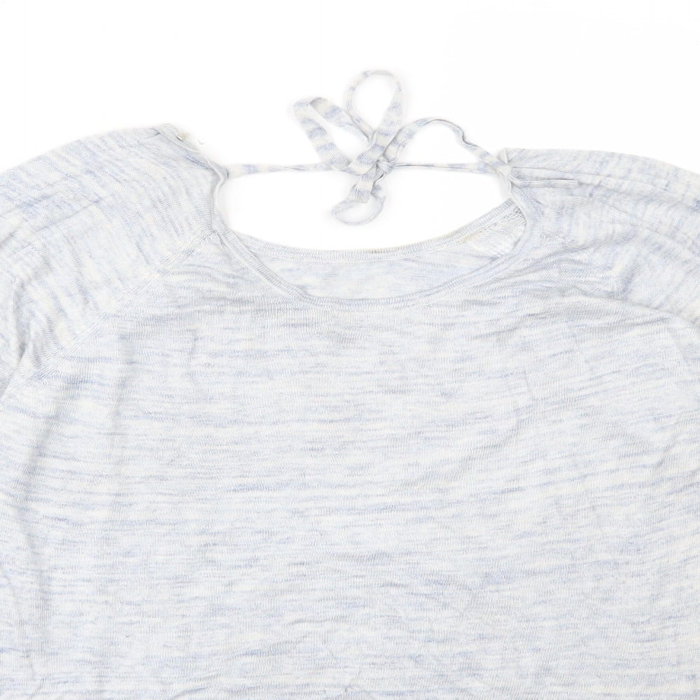 Marks and Spencer Womens Blue Basic Blouse Size 12