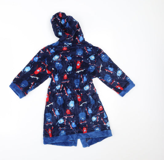 Mini Club Boys Blue Robe Size 3-4 Years