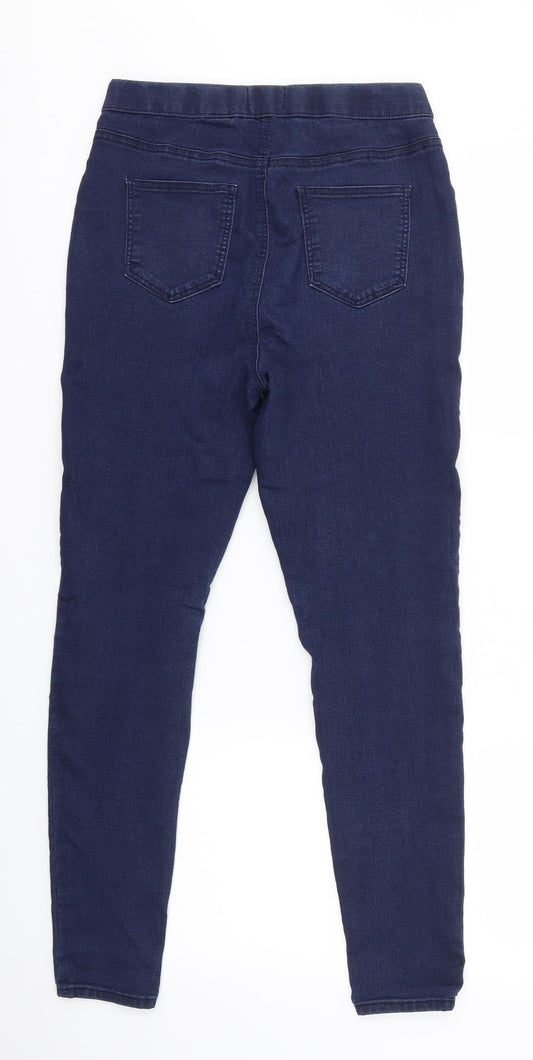 Matalan Womens Blue Skinny Jeans Size 10 L27 in