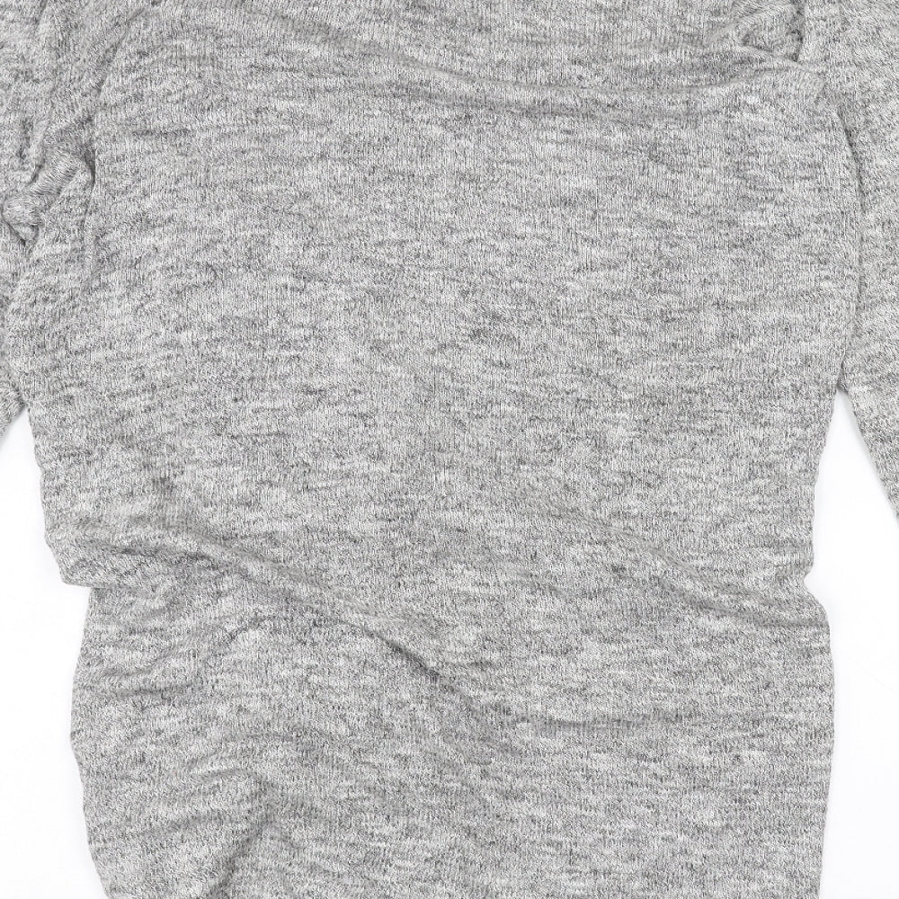 Atmosphere Womens Grey Cardigan Jumper Size M