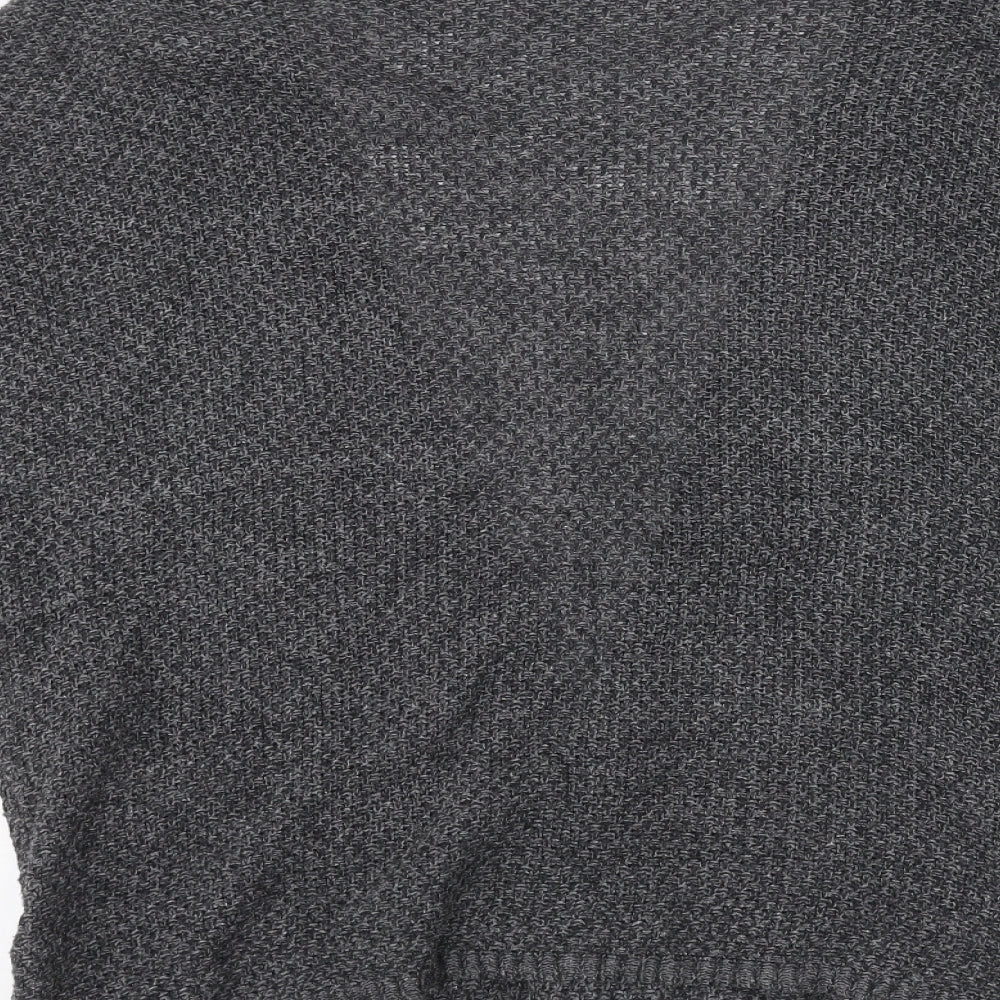 Boohoo Womens Black Cardigan Jumper Size S