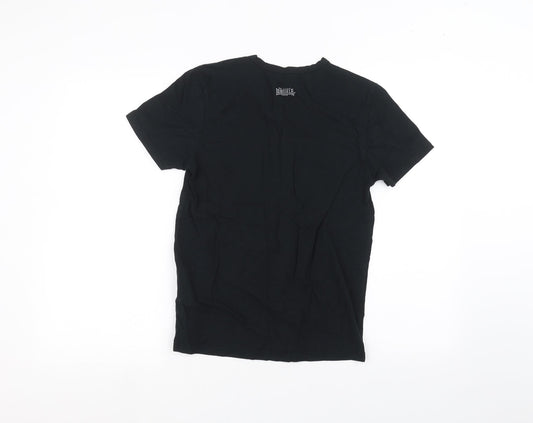 Lonsdale Mens Black    T-Shirt Size S