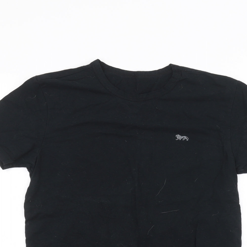 Lonsdale Mens Black T-Shirt Size S