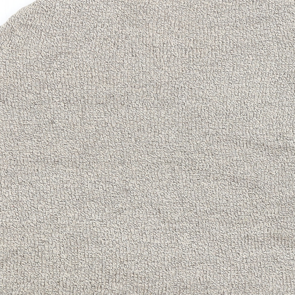 BM Womens Beige Pullover Jumper Size M