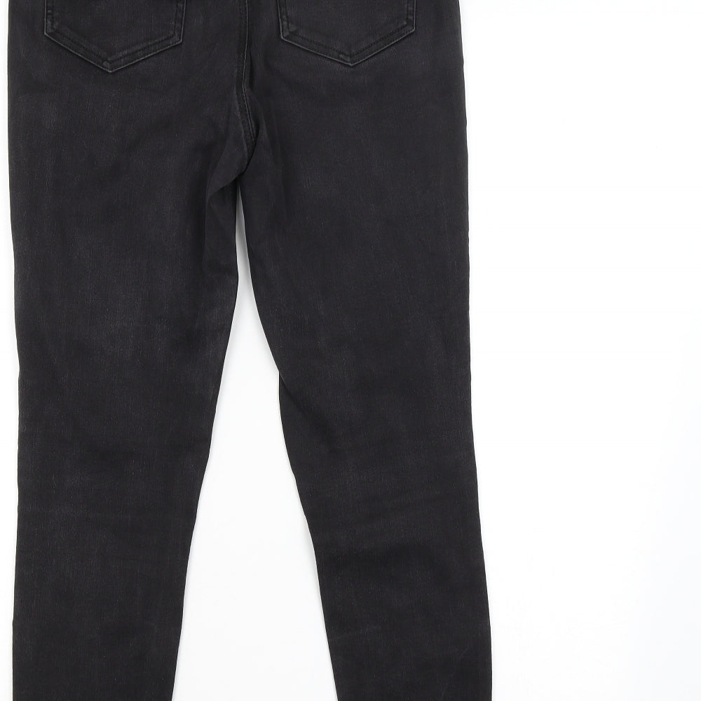 TU Womens Grey Straight Jeans Size 12 L26 in