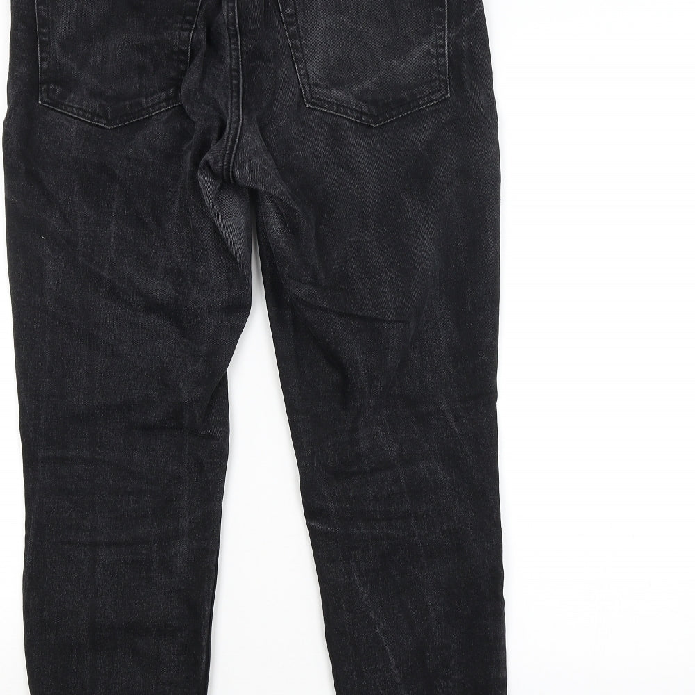 Preworn Mens Grey Straight Jeans Size 28 in L32 in