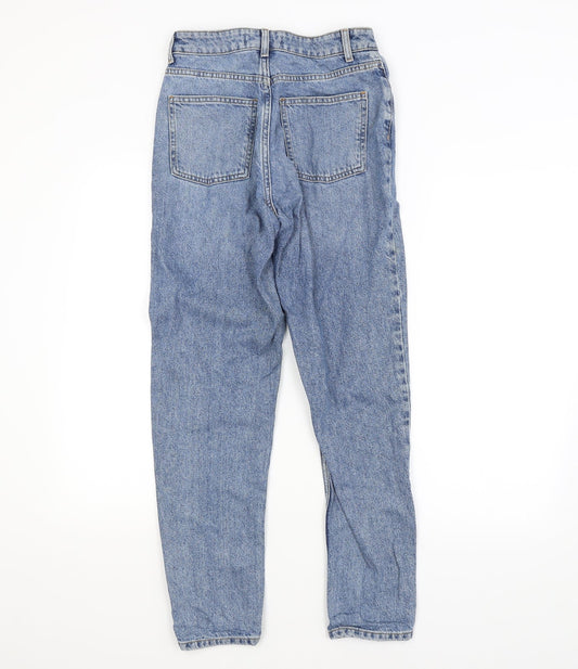 DENIM CO. Womens Blue Straight Jeans Size 6 L27 in