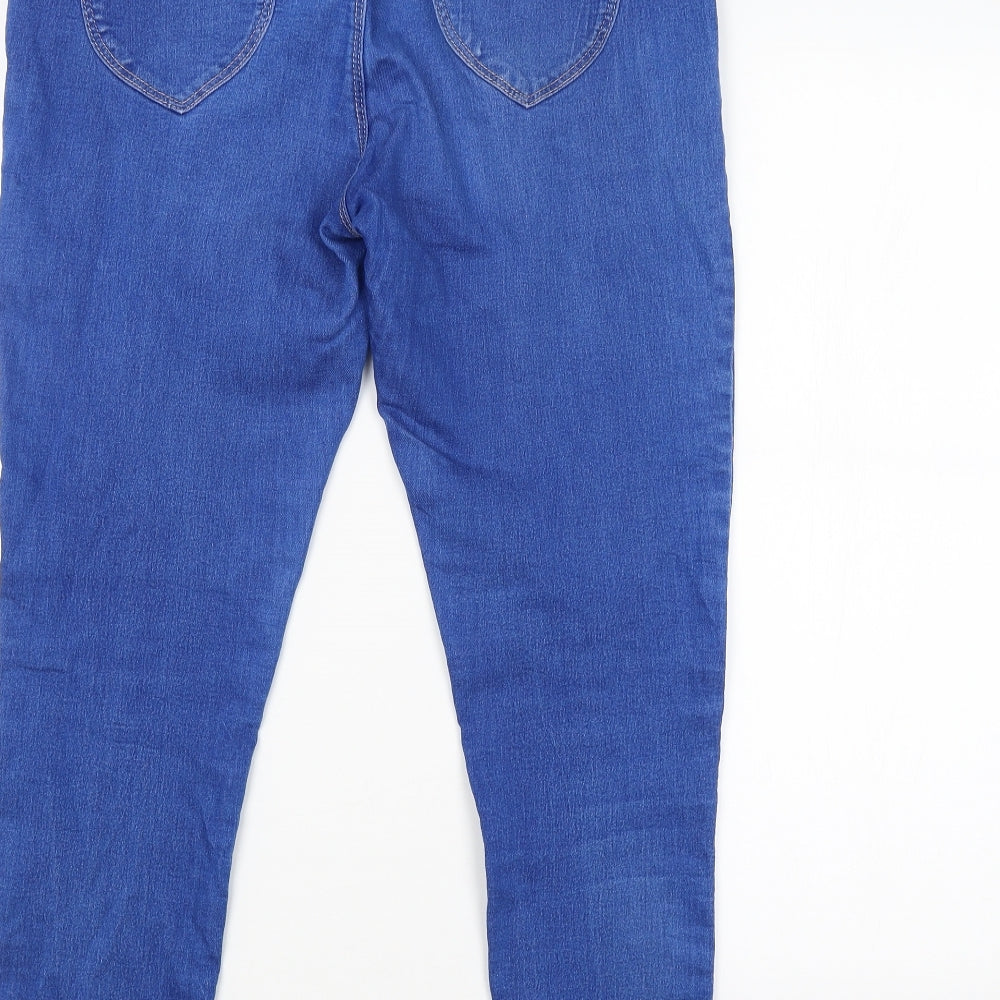 Dorothy Perkins Womens Blue Jegging Leggings Size 8 L25 in