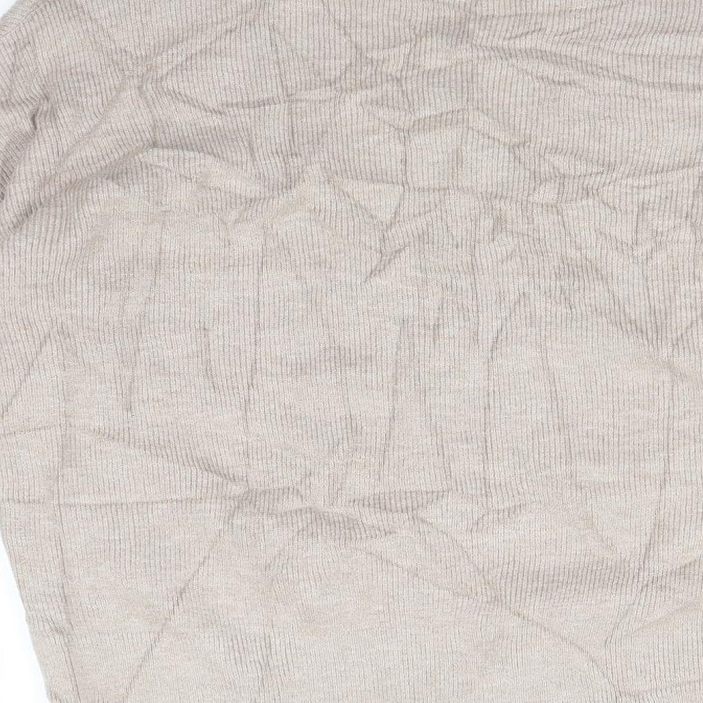 Marks and Spencer Womens Beige Pullover Jumper Size S