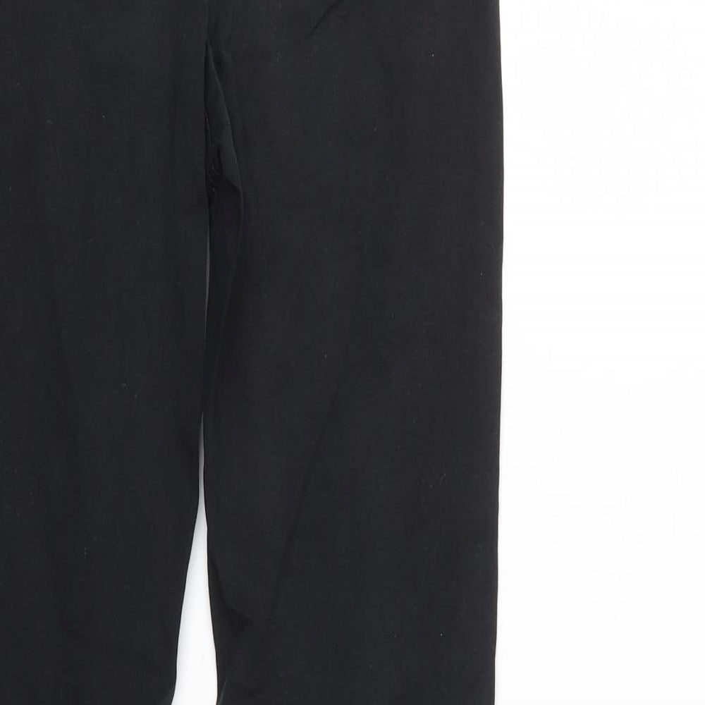 Denim & Co. Womens Black Denim Straight Jeans Size 6 L28 in