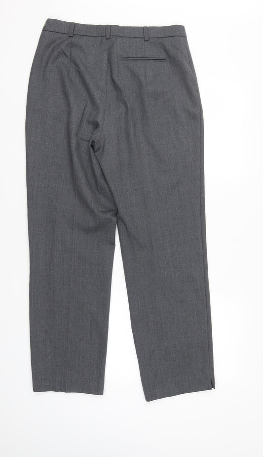 Garduer Womens Grey Sweatpants Trousers Size 12 L28 in