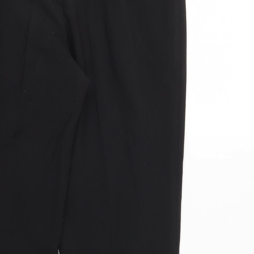 Dorothy Perkins Womens Black Trousers Size 12 L27 in