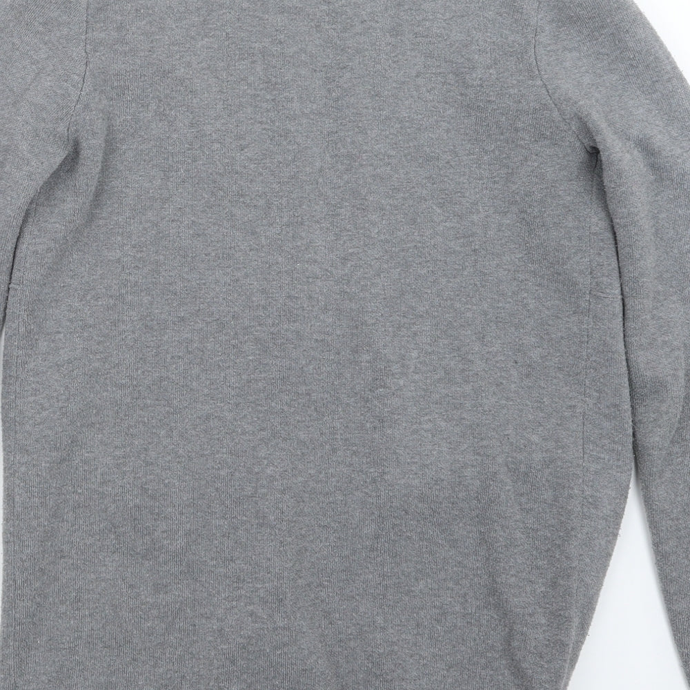 Brand and care label for Papaya women’s grey jacket, size UK 10