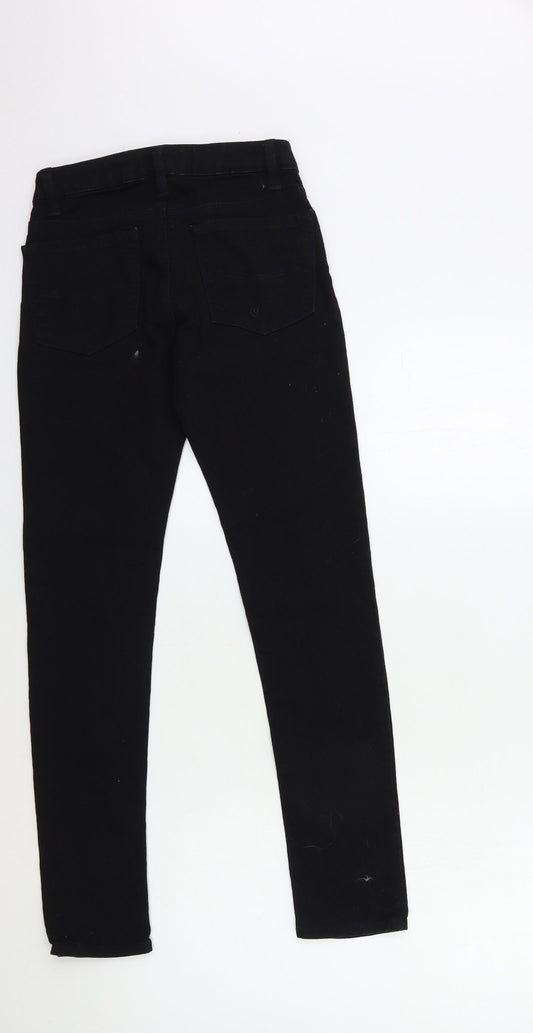 Gap Girls Black Denim Skinny Jeans Size 12 Years