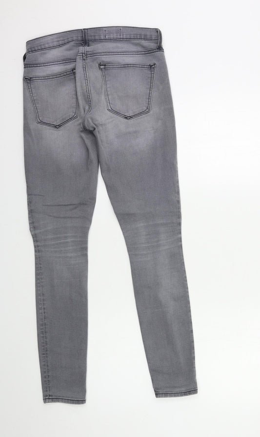 Gap Womens Grey Denim Skinny Jeans Size 25 in L30 in
