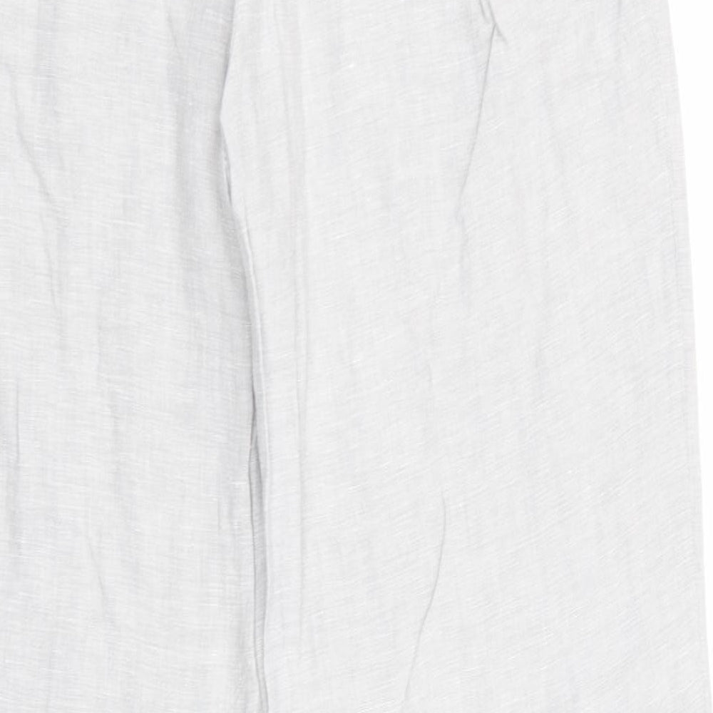 Per Una Womens Grey Trousers Size 10 L28 in