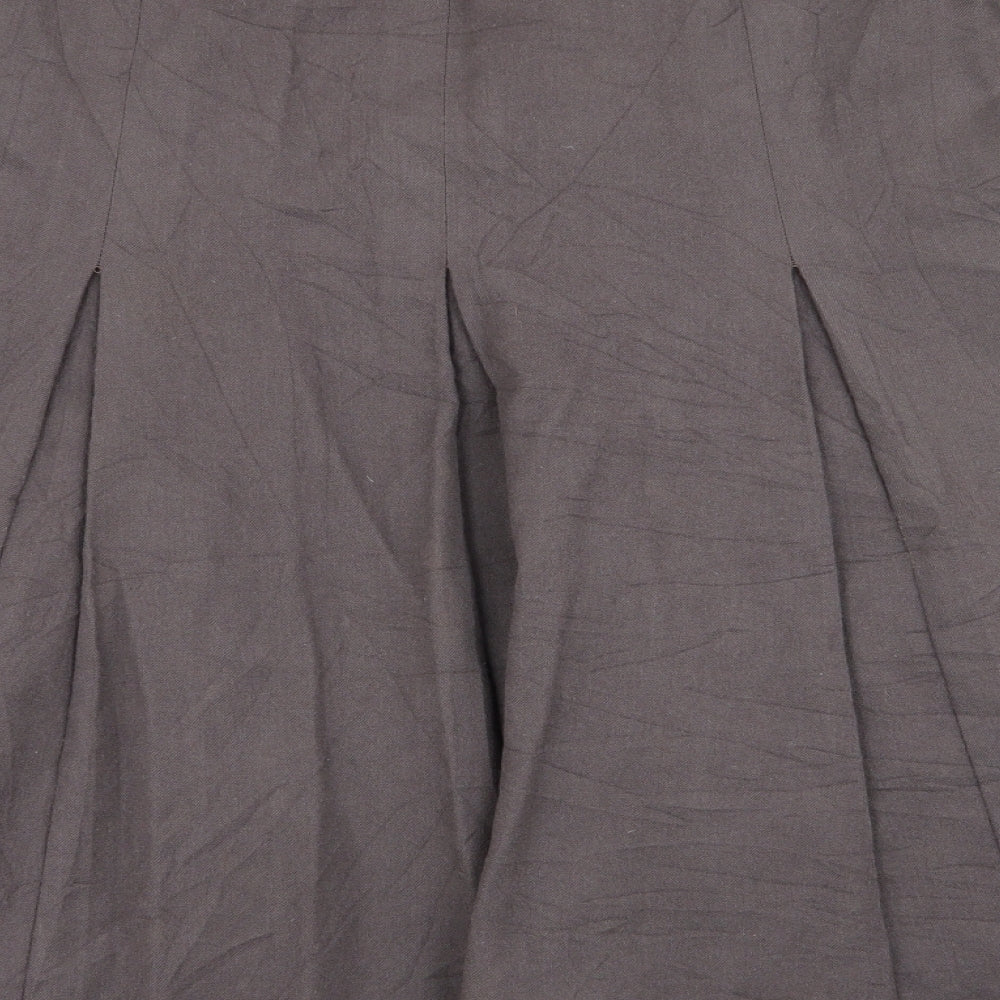 seda modell Womens Brown Flare Skirt Size 20