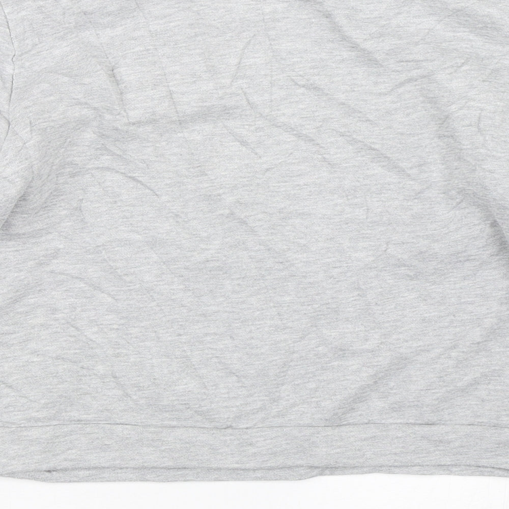 H&M Womens Grey Pullover Sweatshirt Size XS