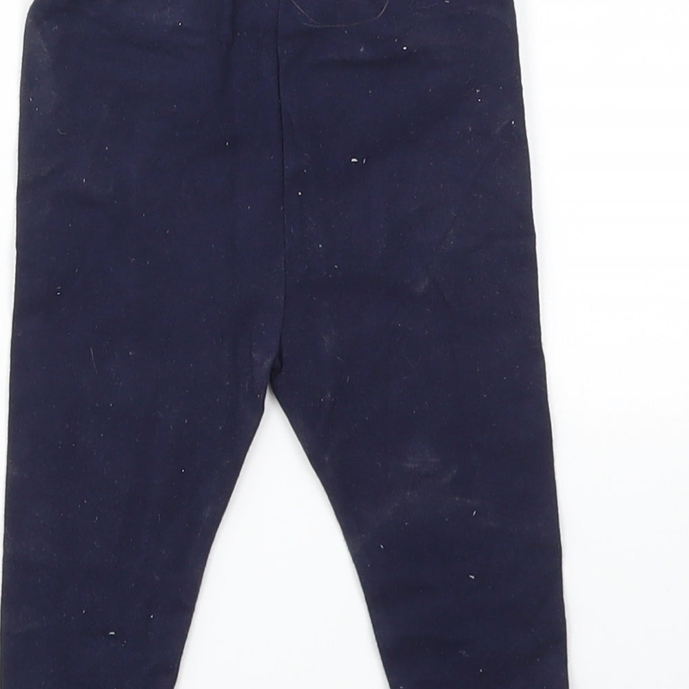 Gap Girls Blue Capri Leggings Size 6-9 Months